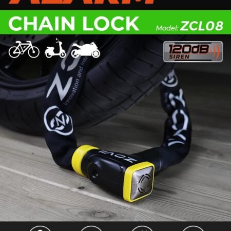 ADMUN ZOVII Security Lock for Bicycle with 120dB Alarm
